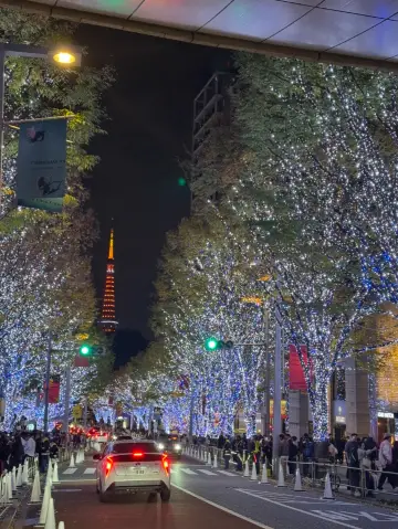 東京 No.1 聖誕燈飾,六本木之丘(Roppongi Hills)