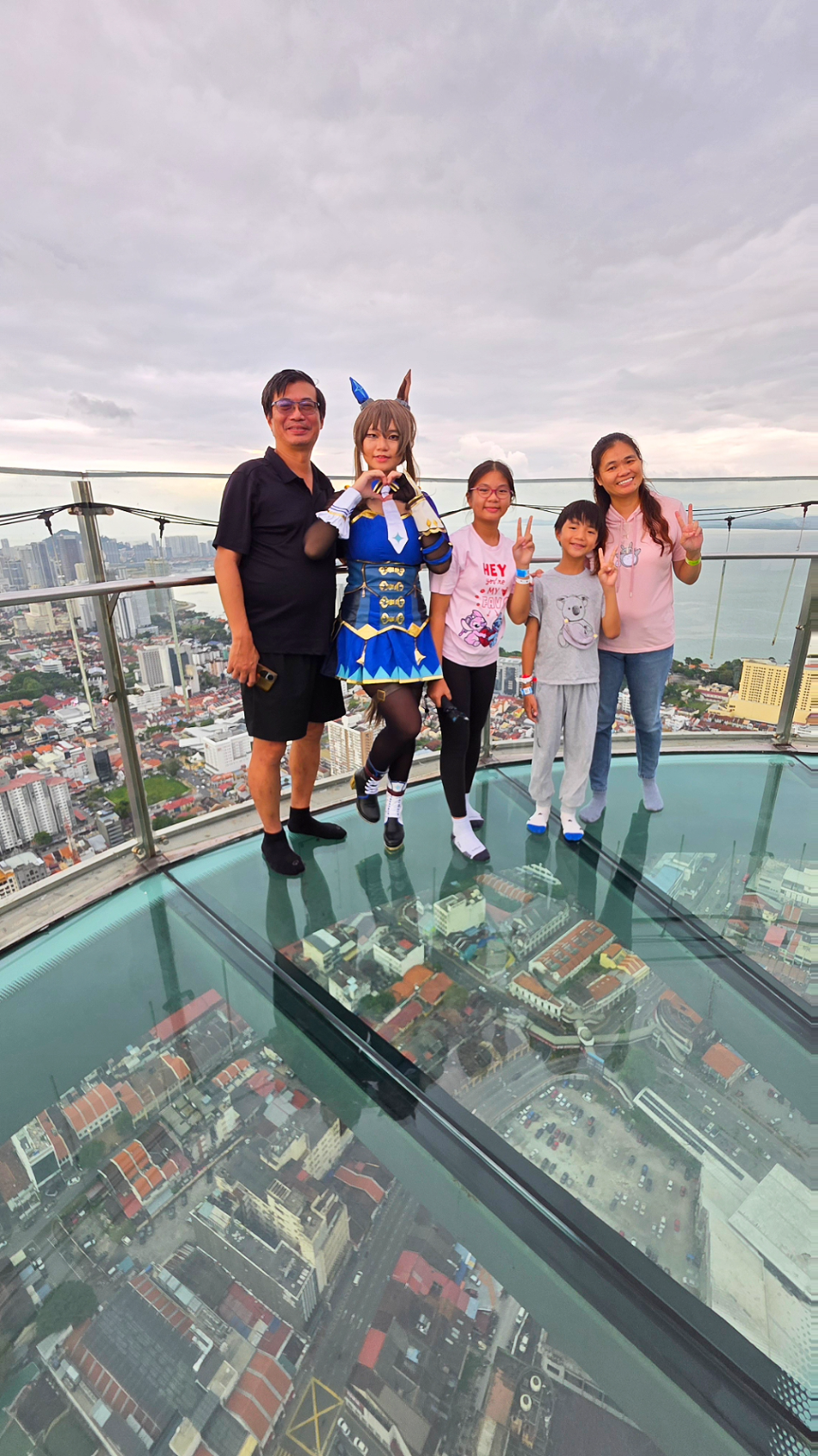 Rainbow Skywalk @ The TOP Penang