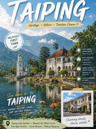 🌳 Taiping, Perak 🇲🇾 | Malaysia's Rain Town That Stole My Heart✨