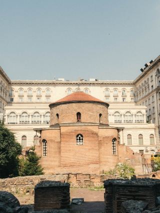 To a historic church in Bulgaria