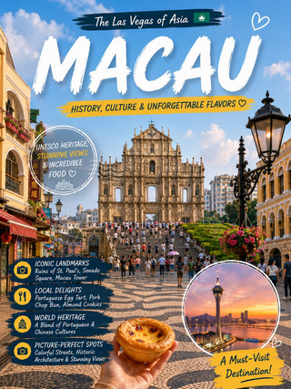 🇲🇴 Macau Travel Guide | More Than Casinos, It's a City Full of Culture & Food ✨
