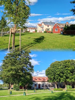 The Historic Town of Vadstena.