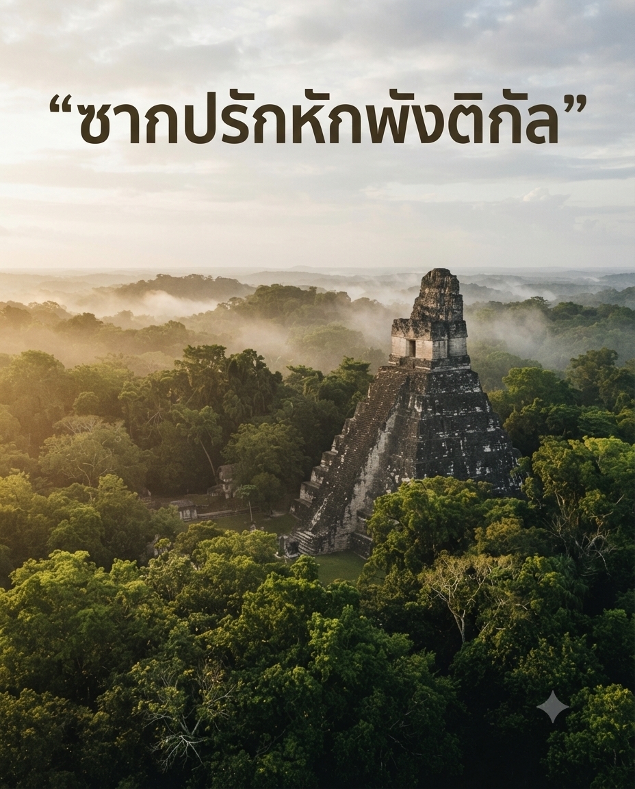 The Majesty of Tikal: A Lost Mayan City Rising from the Jungle