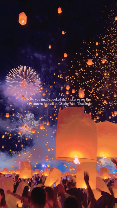 🏮 5 Things You MUST Know Before Going to Chiang Mai’s Yi Peng Lantern Festival 🇹🇭✨