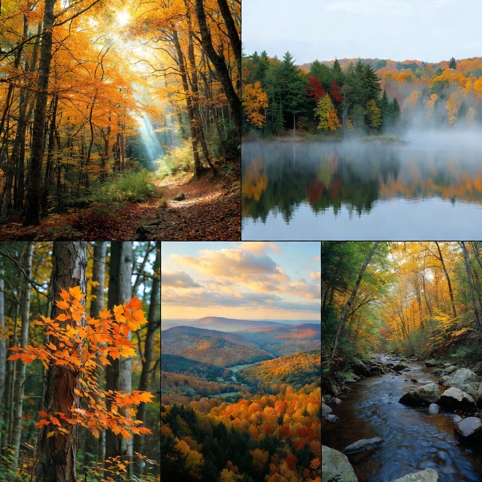 Autumn Through Allegheny