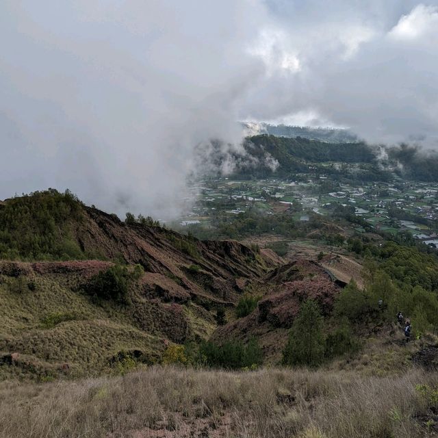 The second highest peak in Bali, mount Batur 