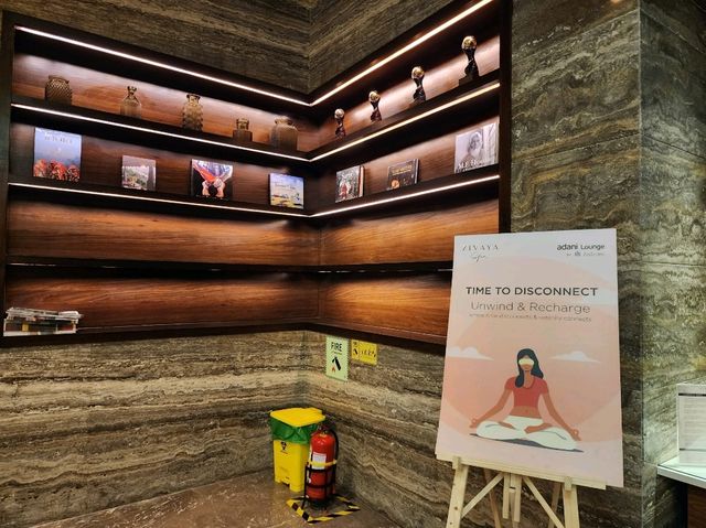 뭄바이 공항 럭셔리 라운지에서 편안한 휴식을... "Travel Club Lounge"