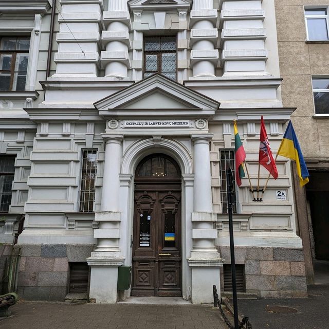 The former KGB headquarters in Vilnius 