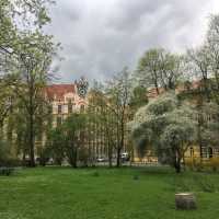 Planty in Krakow 