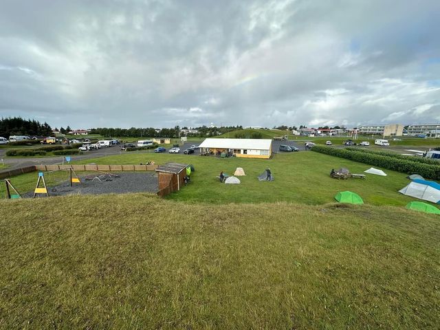 Gorgeous location for camping in Iceland 🗺️