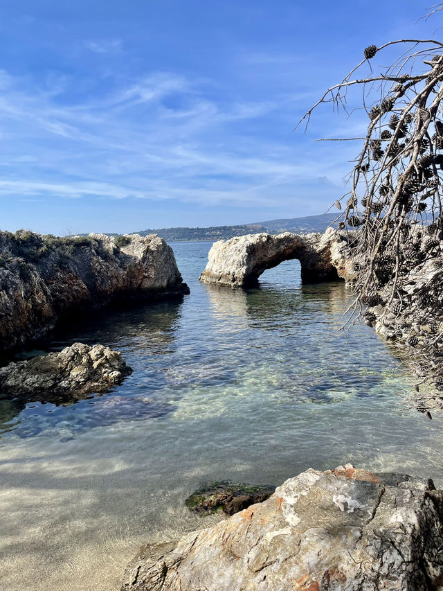 Fantastic Fanari coastal walk Kefalonia 