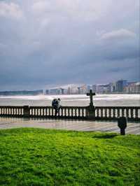 🌊 Gijón’s Stunning Coastline & Monuments! 🏛️☀️