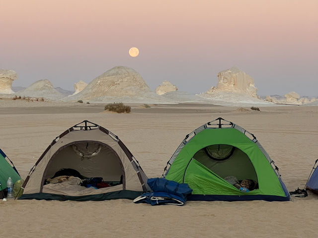 My first time in an Egyptian Desert