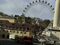 To be a small human in Legoland. Prettier than Westminster 