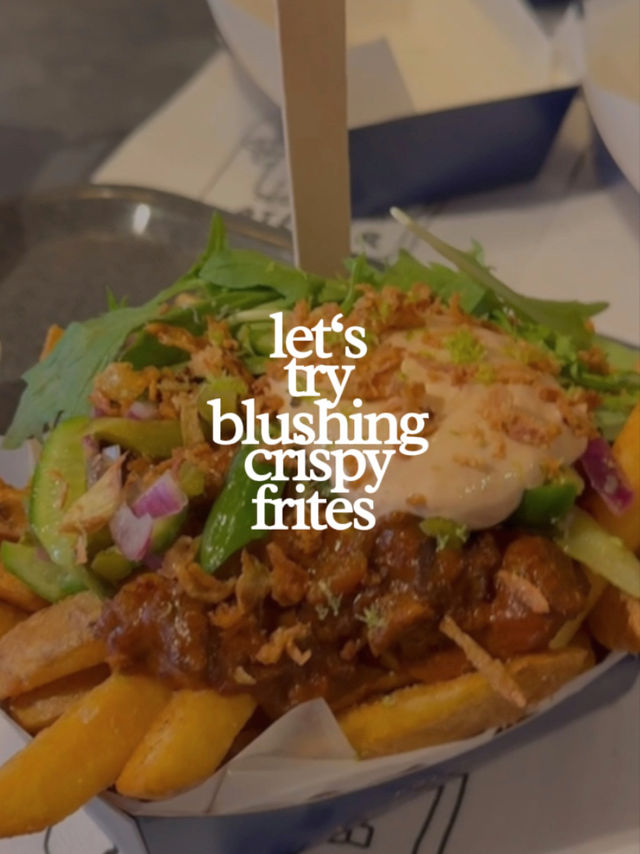 Melt-in-your-mouth Blushing Crispy Frites 