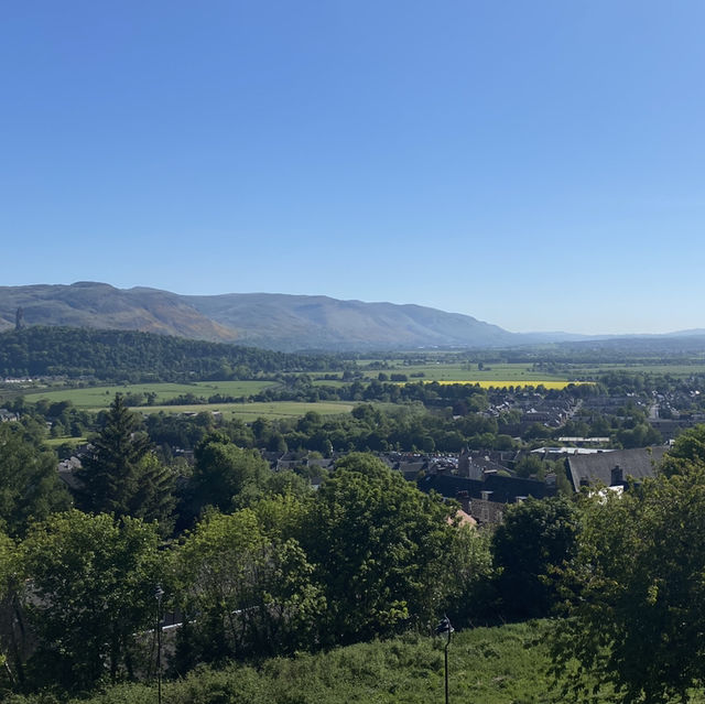 The beautiful green spaces of Stirling, Scotland 