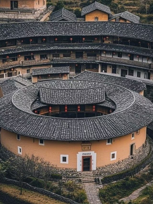 🏯 Where Earth Walls Hold Generations – Fujian Tulou, China