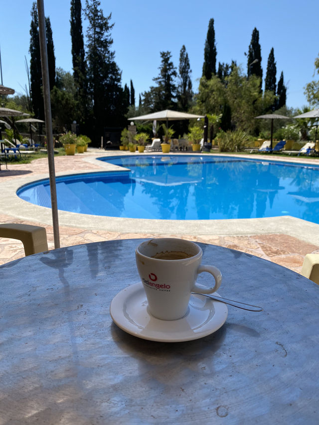 Corfu north to South. East to West