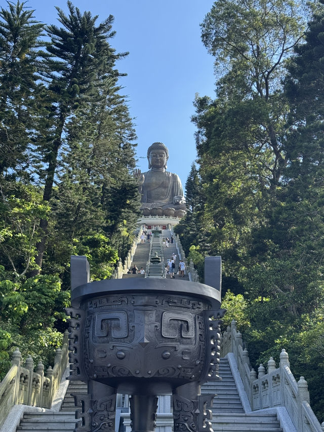 The Big Buddha of Hong Kong: Serenity Above the Clouds
