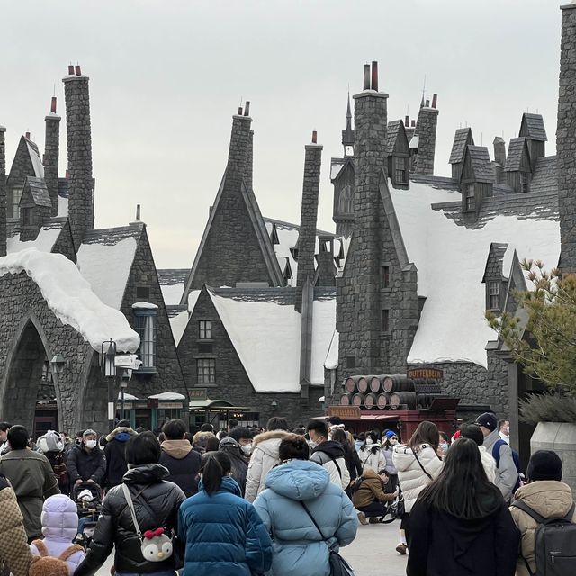 Winter visit Universal Studios Beijing 