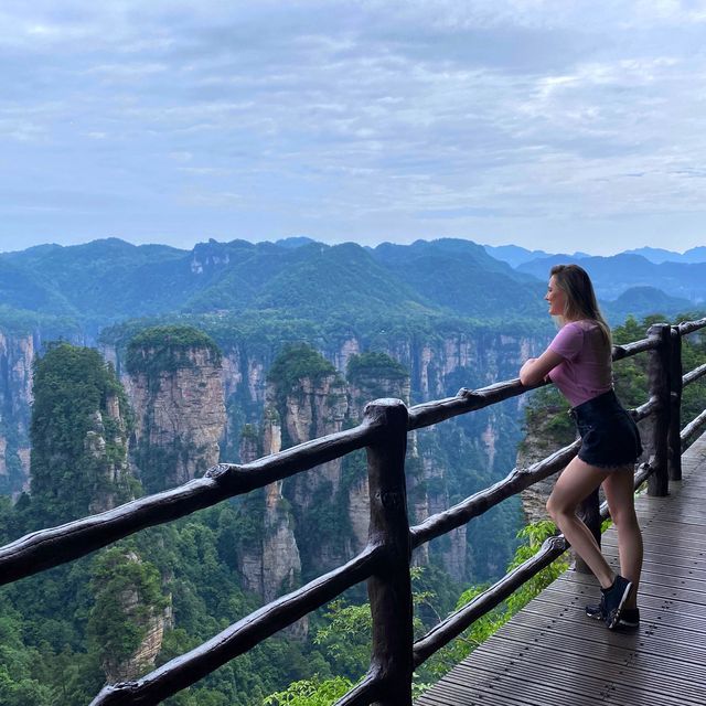 The iconic Zhangjiajie  