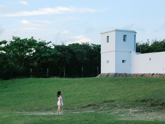 打卡入夜的鵝鑾鼻公園