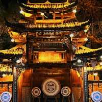 Beautiful ancient Chinese town 