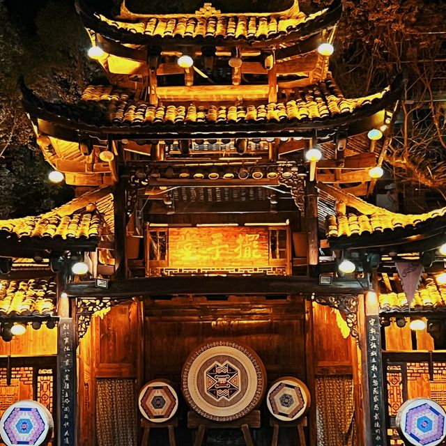 Beautiful ancient Chinese town 