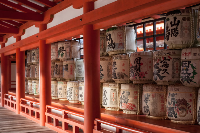 壮麗な厳島神社を鑑賞