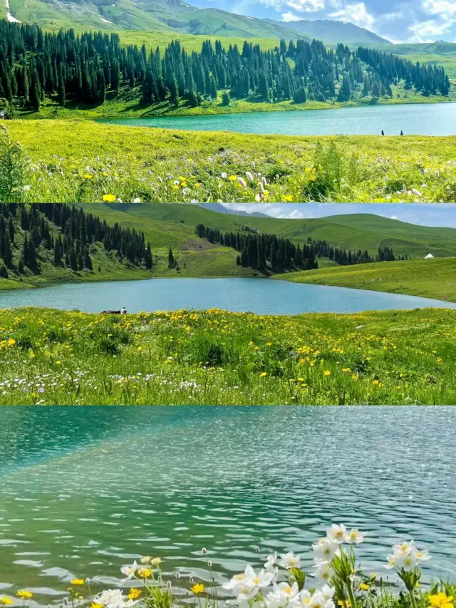It's really a beautiful and less-known scenic spot in Xinjiang