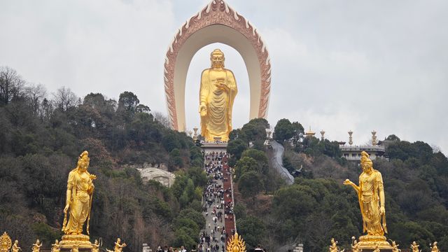 新年到啦 | 十方雲集淨土苑 辭舊迎新禮大佛