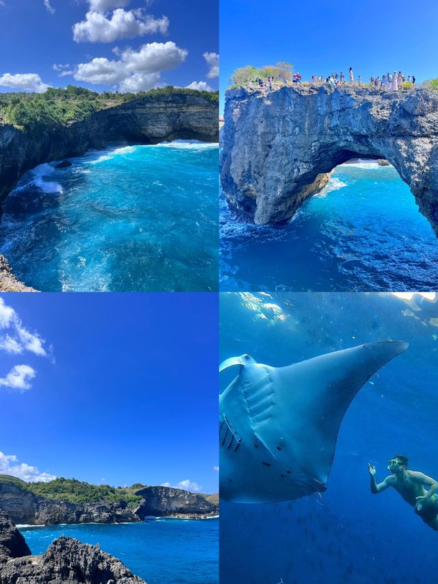 印尼/佩尼達島/奇特的海岸風景線，迷人的潛水勝地！