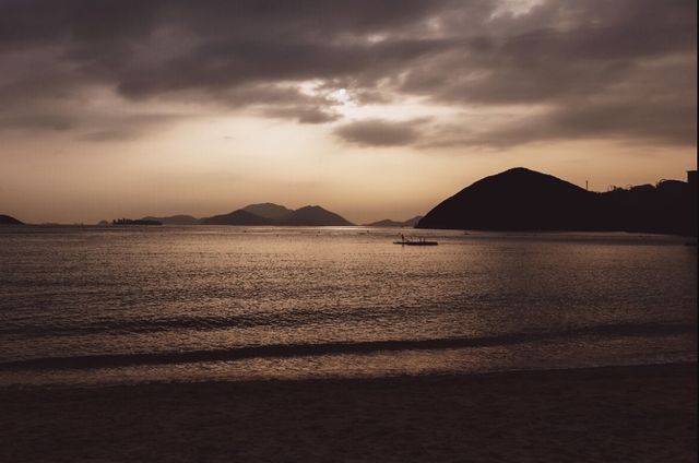 淺水灣｜在香港看海上日落