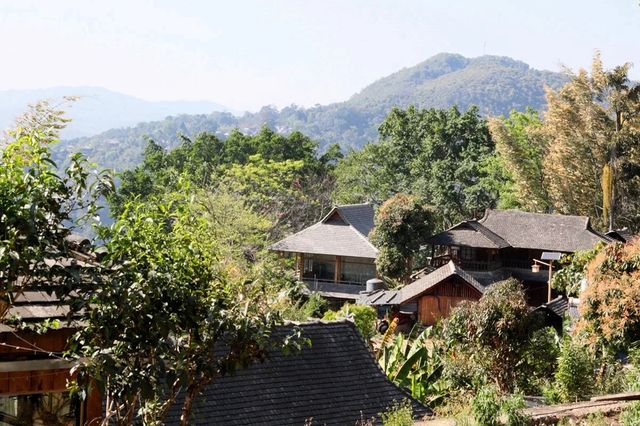 滇南景迈山，布朗族山村芒景寨