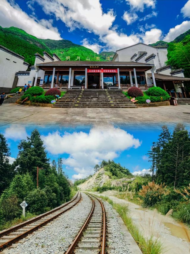 江西宜春一個人少景美少眾避暑山林景區