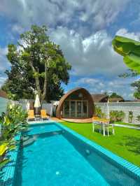 Bali style swimming pool hotels in Langkawi, Found Mansion