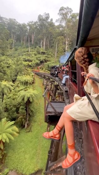 Must visit train in Australia what an adventure 