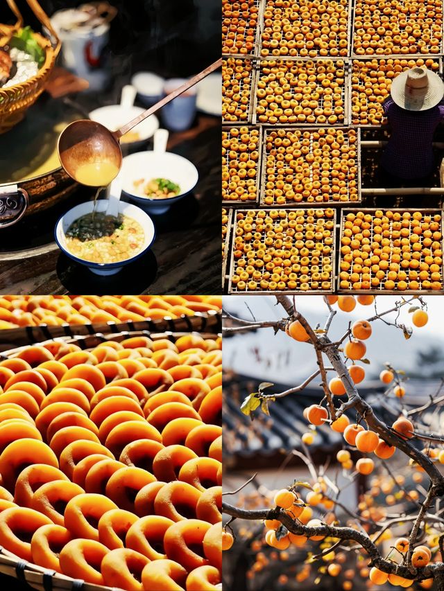 桂林除了甲天下的山水，還有甜蜜蜜的柿子。