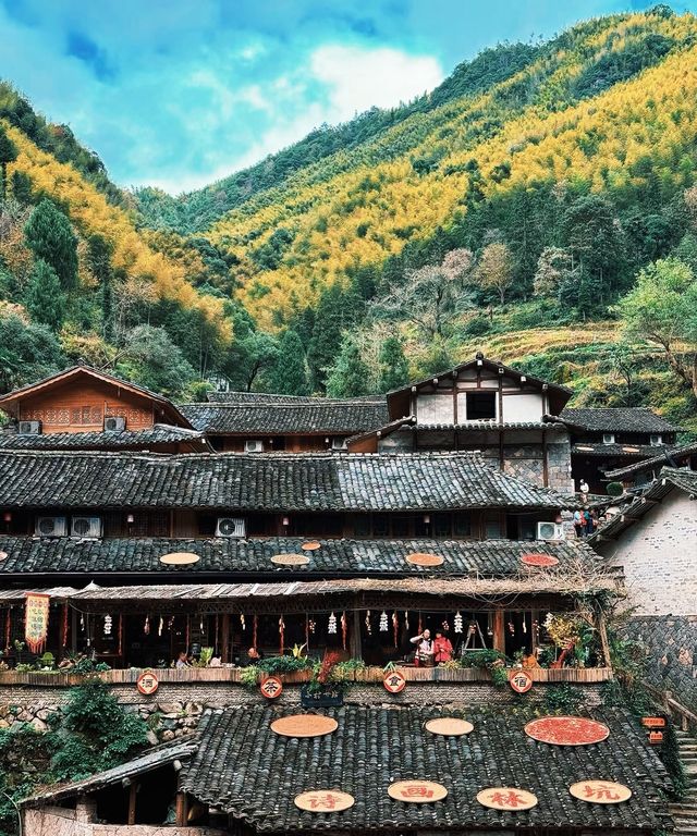 為止，我最喜歡的古村出現了還有村裡人白太熱情。