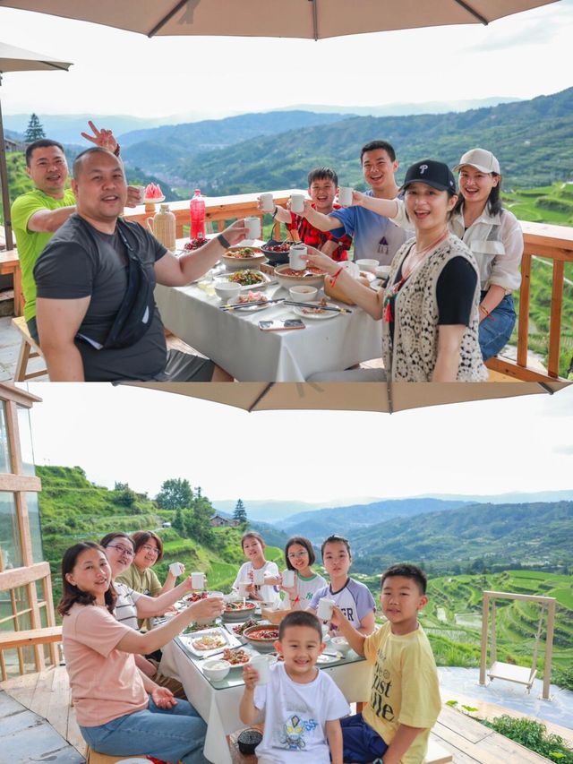 美景美食丨分享夏山民宿的一日三餐。
