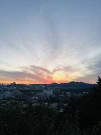 首爾駱山公園 | 看一場城市日落