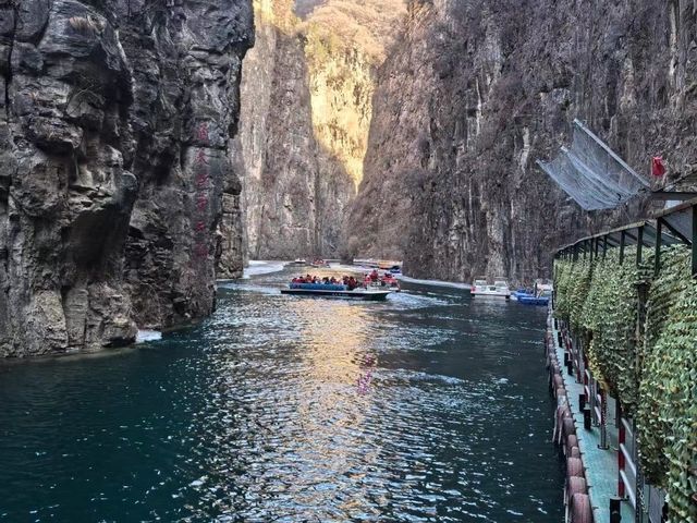 距離鄭州2小時車程：春天的通天峽絕美融雪之旅。