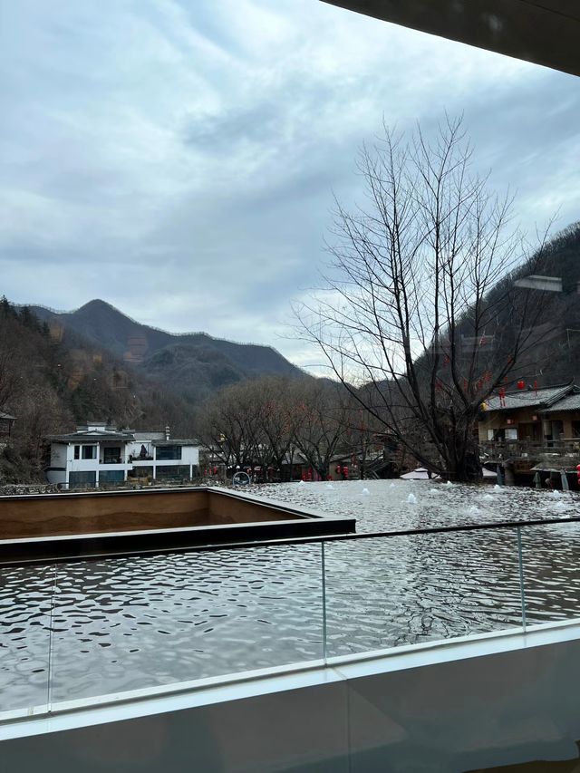 西安40分鐘秦嶺山下私湯溫泉太絕了