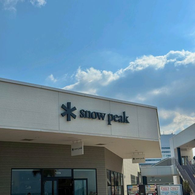 必訪！最美Snowpeak Cafe，大阪臨空奧萊的驚喜發現