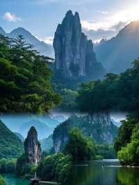 【麗水仙都】仙境般的旅行地，美到窒息！