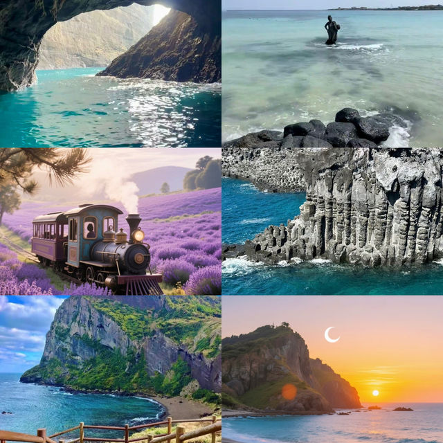 濟州島的美景美得令人窒息
