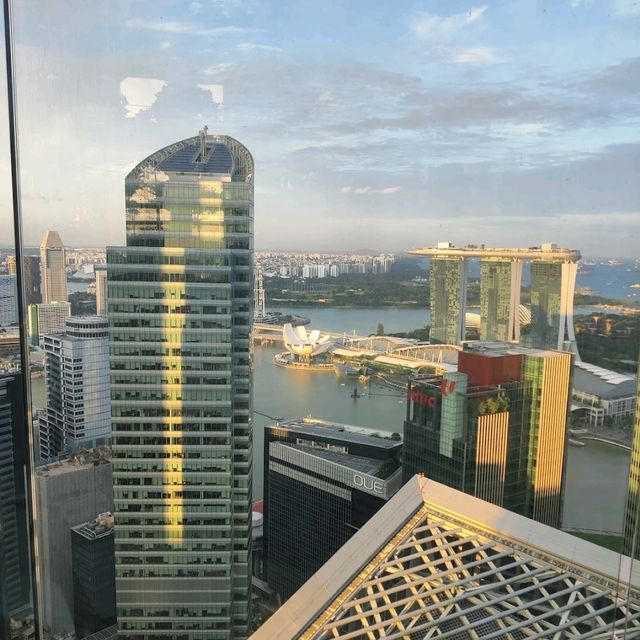 wonderful views and food