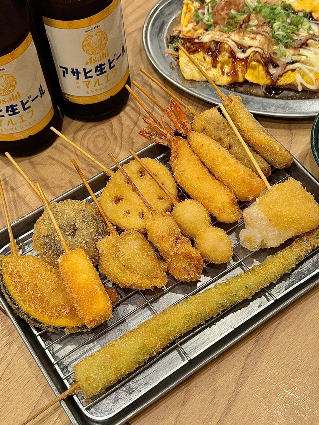 大阪道頓堀必吃！本地人私藏炸串天堂🍢