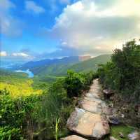 澳門跨境香港交通打卡｜港島徑畢拿山：抹茶蛋糕味的天空之城🍃