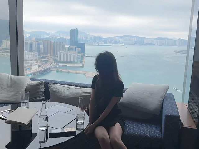 一晚2萬嘅香港瑰麗住咗🤩Jennie同款海景套房體驗